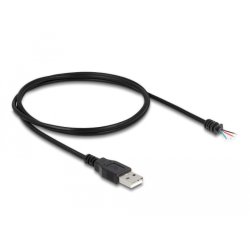 DELOCK Kabel USB 2.0 Typ-A Stecker zu 4x offene Kabelenden