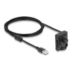 DeLOCK USB 2.0 Caméra 2,1 mégapixel 100° objectif fixe