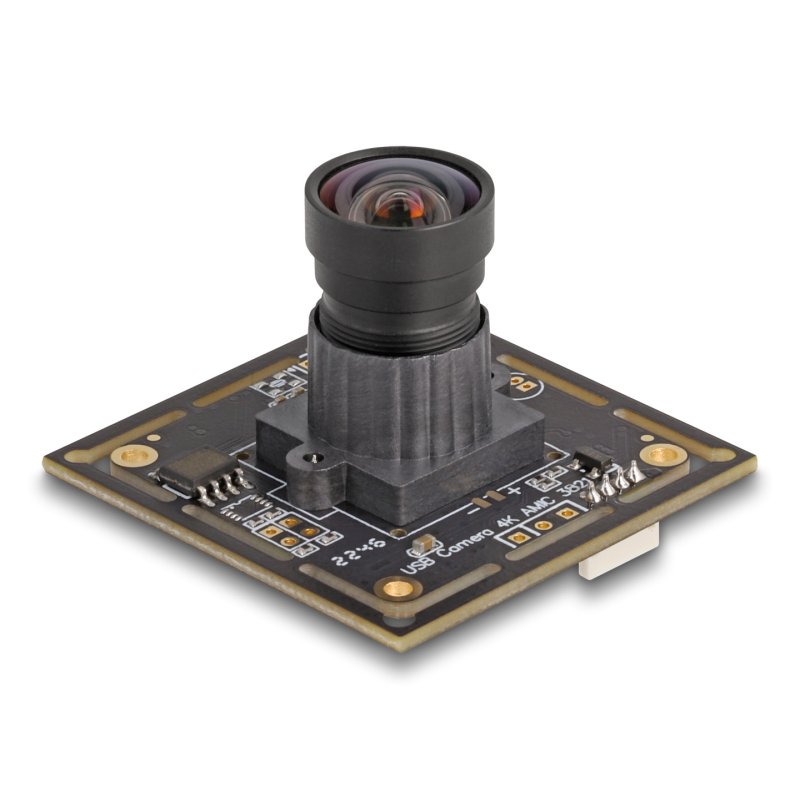 DeLOCK Module de caméra USB 2.0 avec HDR, 8,3 mégapixel, IMX415 Sony Starvis 81°, focus fixe V6