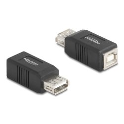DELOCK Adapter USB 2.0 A Buchse zu B Buchse