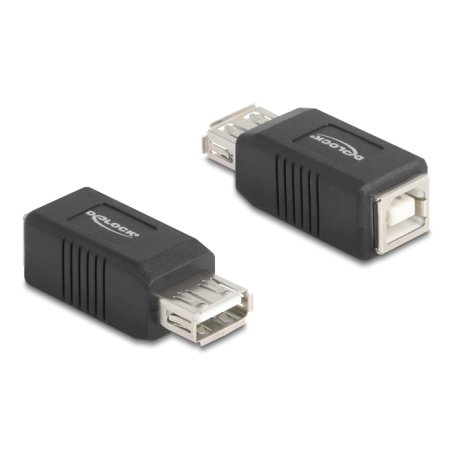 DELOCK Adapter USB 2.0 A Buchse zu B Buchse