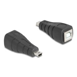 DeLOCK 67200 cable gender changer Mini USB USB Type-B Black