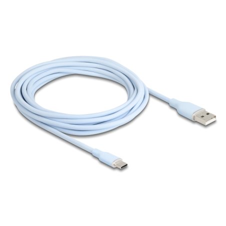 DeLOCK 81224 câble USB USB 2.0 4 m USB A USB C Bleu