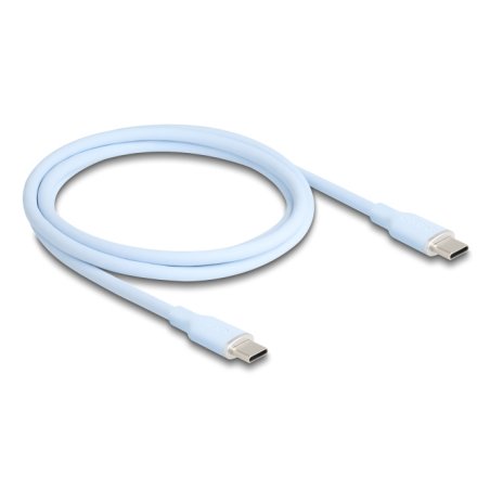DELOCK USB 2.0 Kabel USB Typ-C St St PD 3.0 60W 1m blau