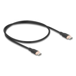 DELOCK USB 2.0 Kabel USB Typ-C St St PD 3.0 60W 0.5m schw.