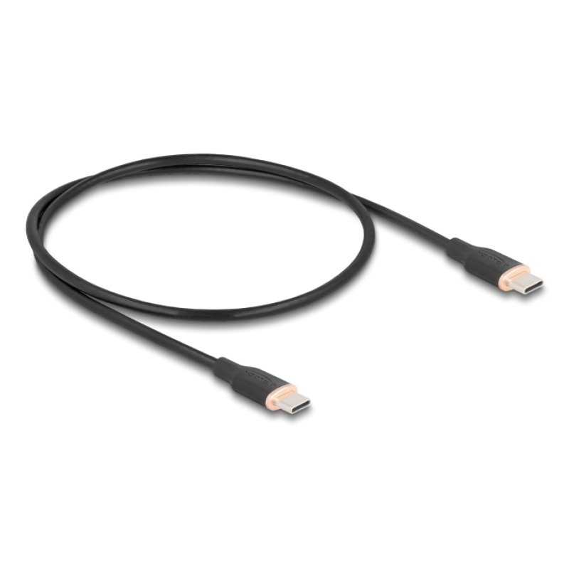 DeLOCK 81237 câble USB USB 2.0 0,5 m USB C Noir