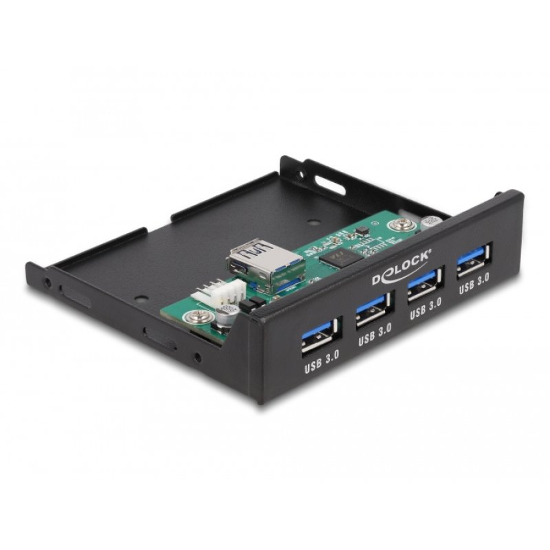 DeLOCK Internal 3.5″ USB 3.2 Gen 1 Hub 4 port