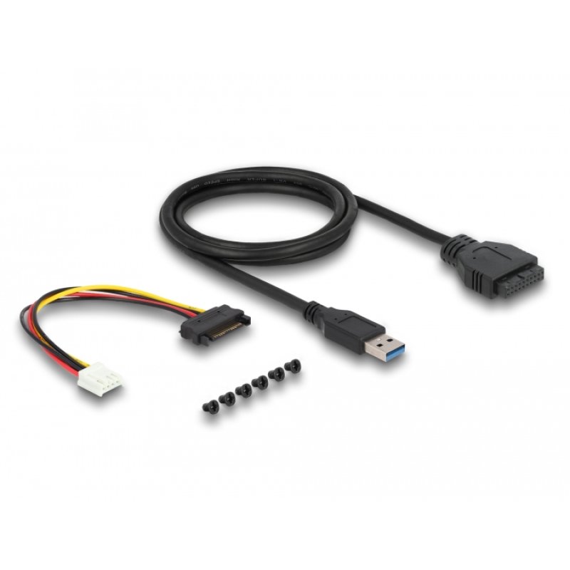 DELOCK Interner 8.89cm 3.5Zoll USB 3.2 Gen 1 Hub 4 Port