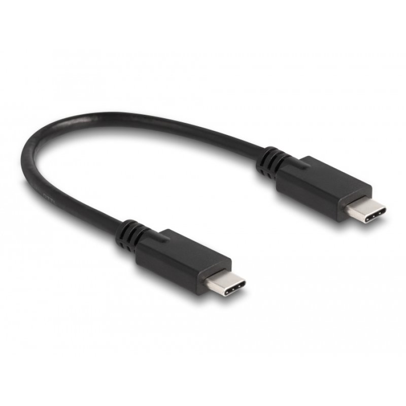 DeLOCK Hub de 3 prises USB 10 Gbps comprenant un lecteur de cartes SD et Micro SD avec connecteur USB Type-C