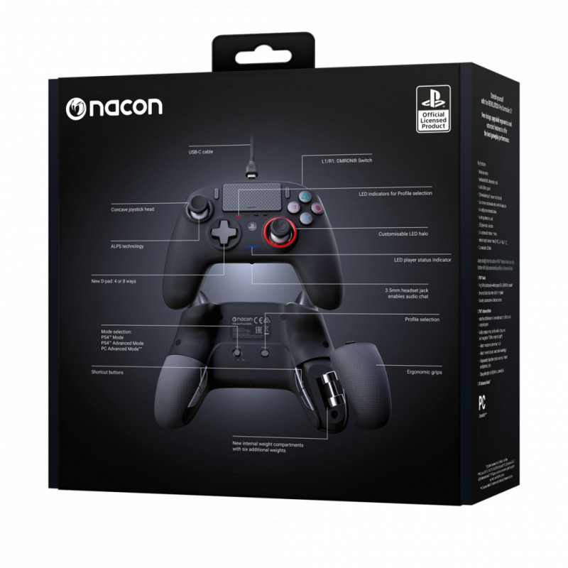 NACON compatible REVOLUTION PRO 3 OFFICIAL CONTROLLER PS4