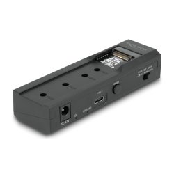 DELOCK USB Type-C Konverter fur 1 x M.2 SSD oder 1 x SATA SSD / HDD