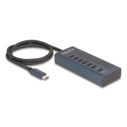 DeLOCK 64288 hub & concentrateur USB 3.2 Gen 1 (3.1 Gen 1) Type-C 10000 Mbit/s Bleu