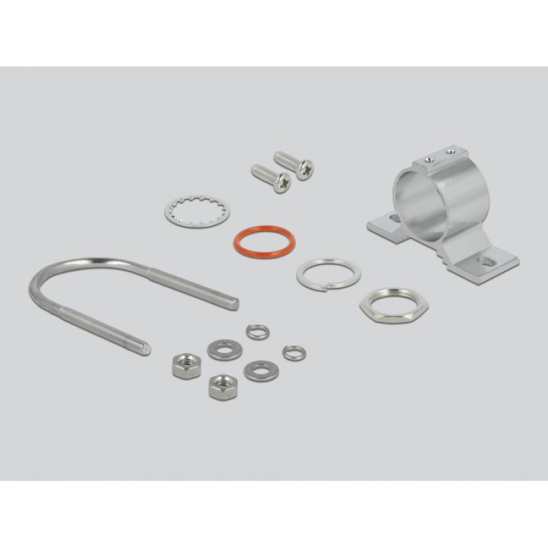 DeLOCK Multiband LTE WLAN 2.4 GHz Antenna 1 x SMA plug 1 x RP-SMA plug 2 - 3 dBi 2 x 20 cm RG-178 omnidirectional