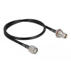 DeLOCK Antenna Cable TNC plug to TNC jack RG-58 60 cm