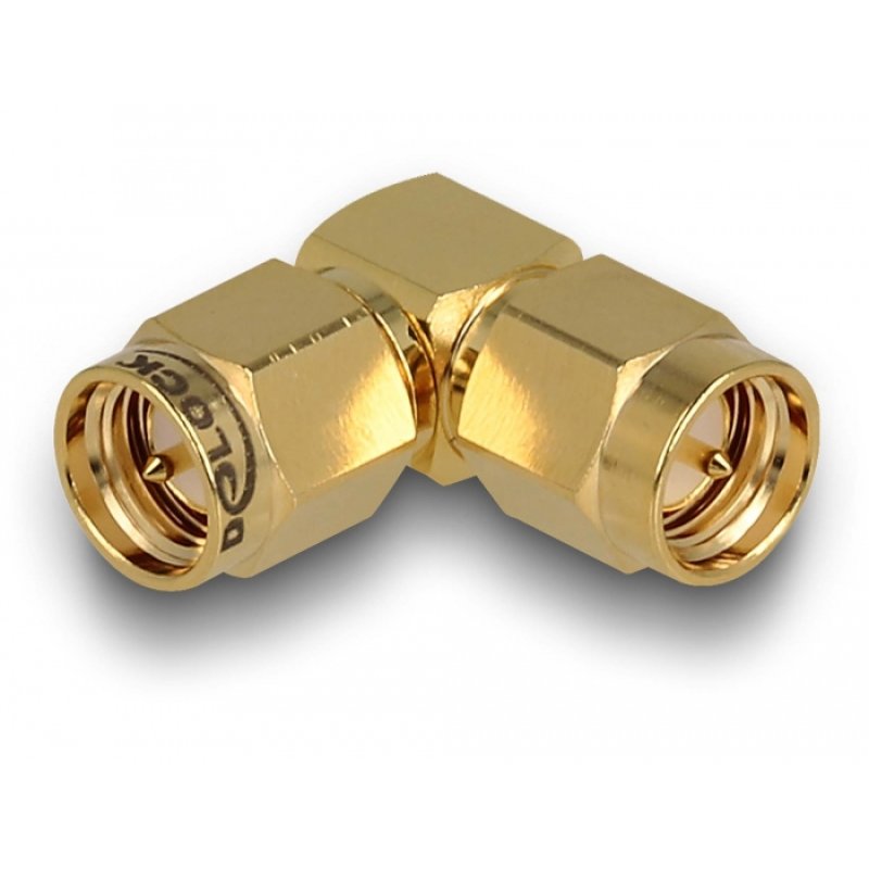 DeLOCK 12020 cable gender changer SMA Brass