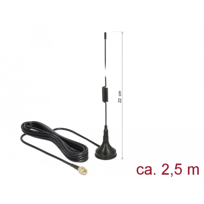 DeLOCK 89613 television antenna Outdoor Mono 1.5 dB