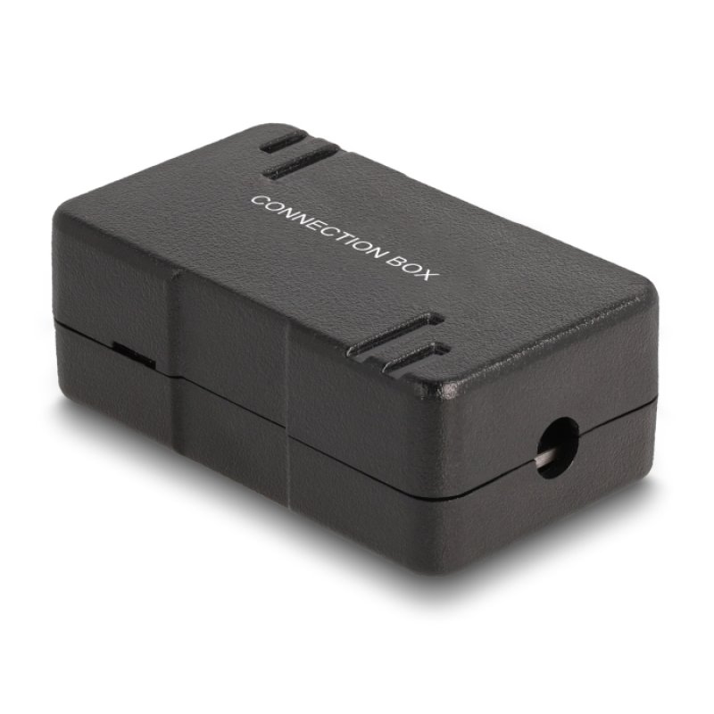 DELOCK Netzwerk Verbindungsbox LSA Cat.6 schwarz