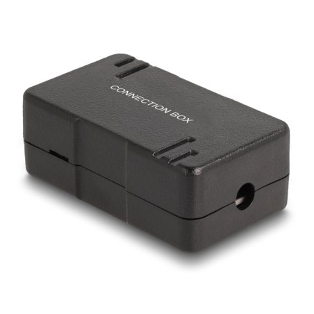 DELOCK Netzwerk Verbindungsbox LSA Cat.6 schwarz