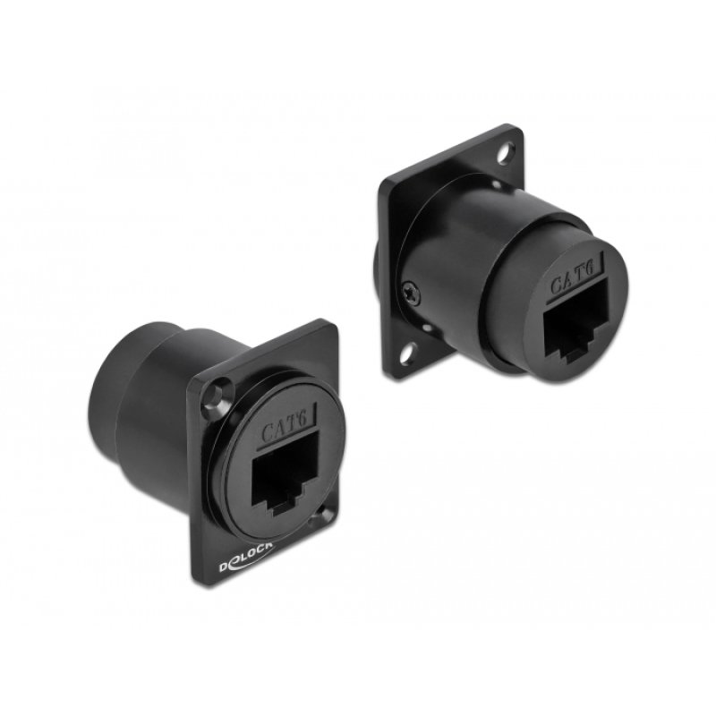 DeLOCK Module D-Type, RJ45 Cat.6 femelle à femelle