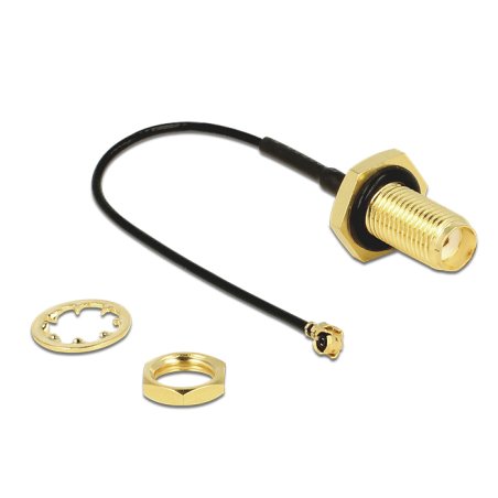 DeLOCK 1m, SMA/MHF câble coaxial