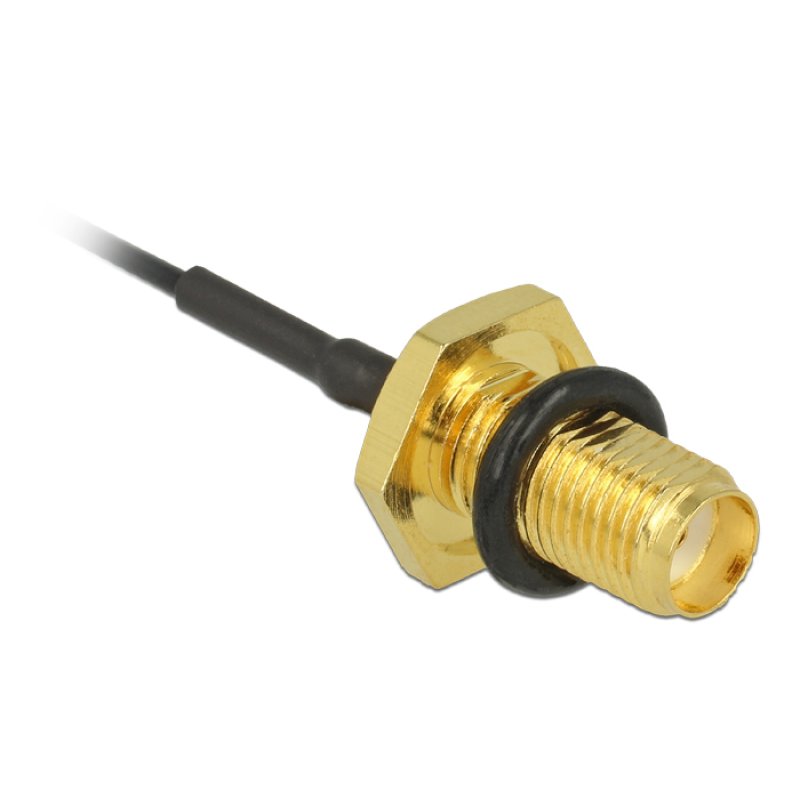 DeLOCK 1m, SMA/MHF câble coaxial