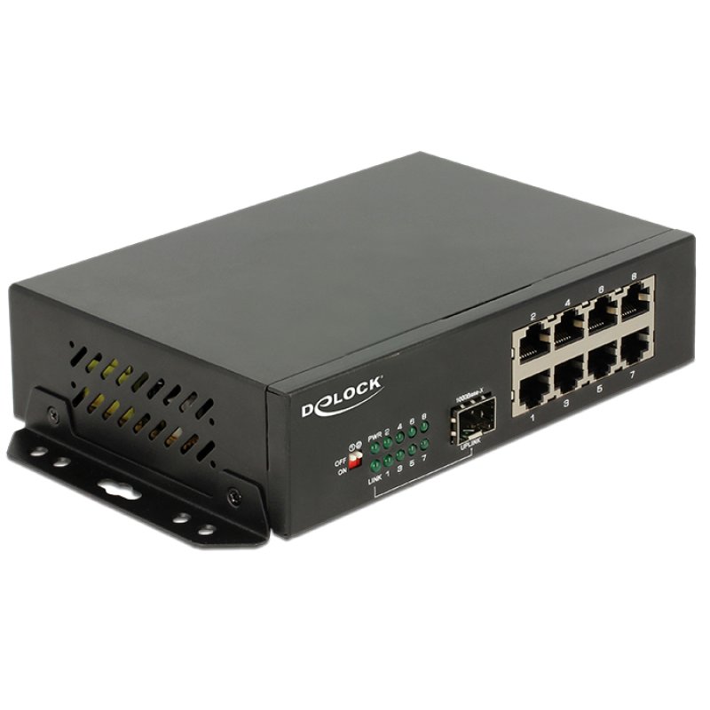 DELOCK Ethernet Switch 8 Ports
