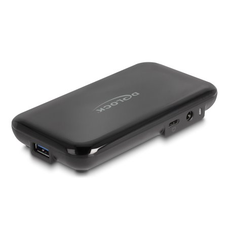 DELOCK 7 Port USB 3.2 Gen 2 Hub mit 4 USB Typ-A und 3 USB Type-C Ports