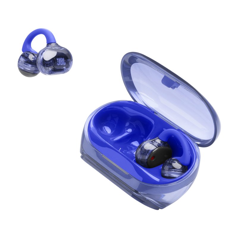 JBL Soundgear Clips Headset True Wireless Stereo (TWS) Ear-hook Calls/Music Bluetooth Blue