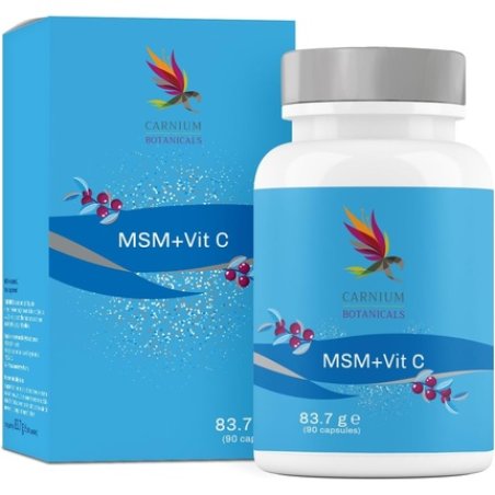 Carnium Botanicals MSM Vitamin C Capsules 1500mg High Dose