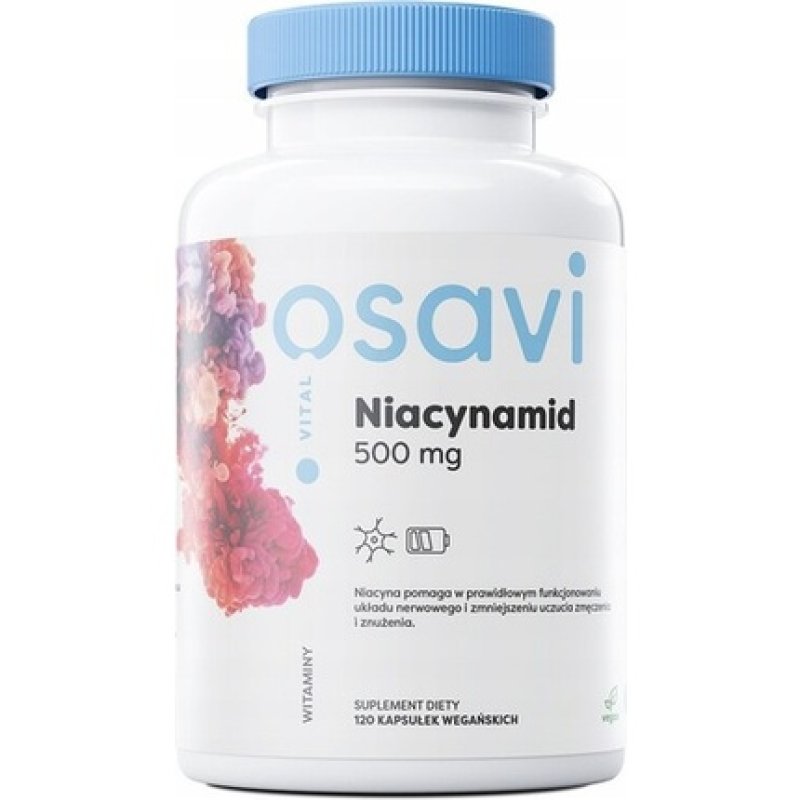 Niacinamide 500mg 120 Vegan Capsules
