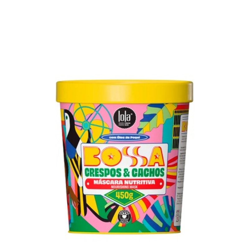 Lola Cosmetics Lola Bossa Crespos & Cachos Nutritive Mask 450g