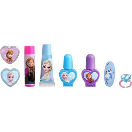Frozen Beauty Handbag for Kids Makeup Set with Nail Polish and Lip Gloss