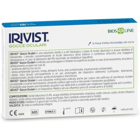 Irivist Singledose Eye Drops 10x 0.5ml