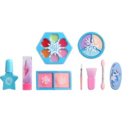 Disney Frozen Makeup Pouch Children's Makeup Set with Lip Gloss and Eyeshadow