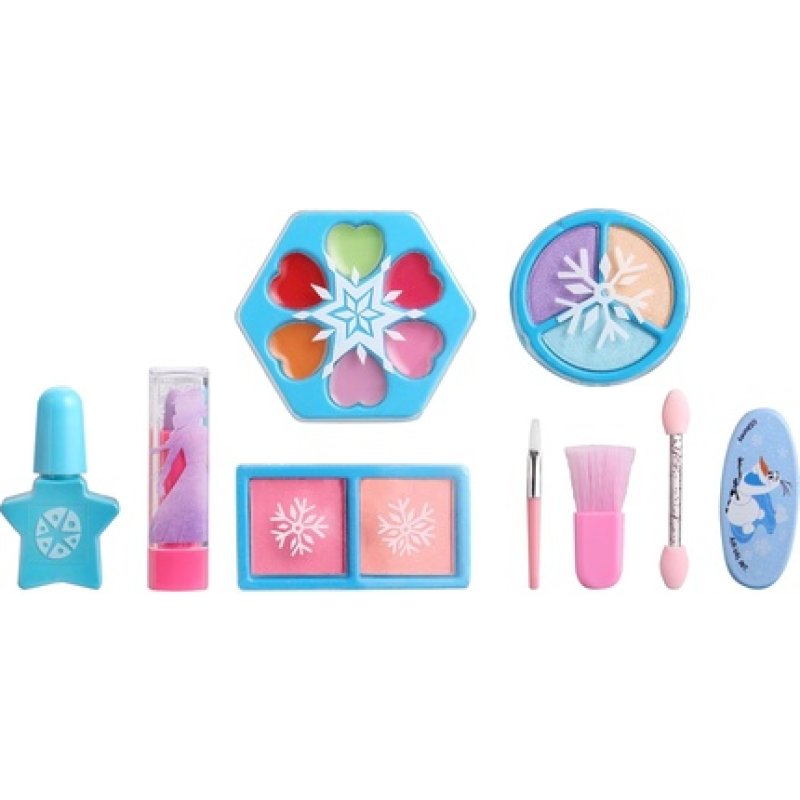 Disney Frozen Makeup Pouch Children's Makeup Set with Lip Gloss and Eyeshadow