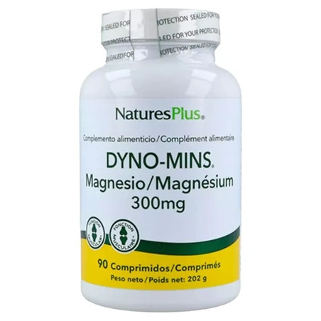 Natures Plus Dyno Mins Magnesium 300 Mg 90 Tablets