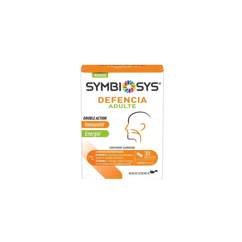 Symbiosys Defencia Adult With Vitamins C And D 30 Capsules