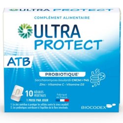 Ultra Protect Biocodex Atb Probiotic 10 Vegetable Capsules