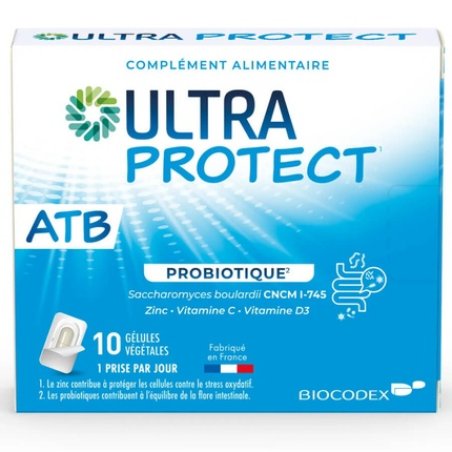 Ultra Protect Biocodex Atb Probiotic 10 Vegetable Capsules