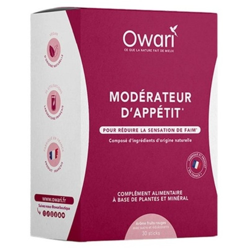 Owari Appetite Limiter Dietary Supplement To Reduce Hunger