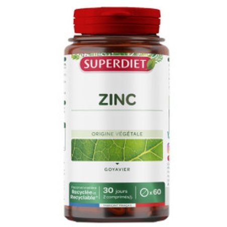 Super Diet Zinc Vegetable Origin 60 Tablets