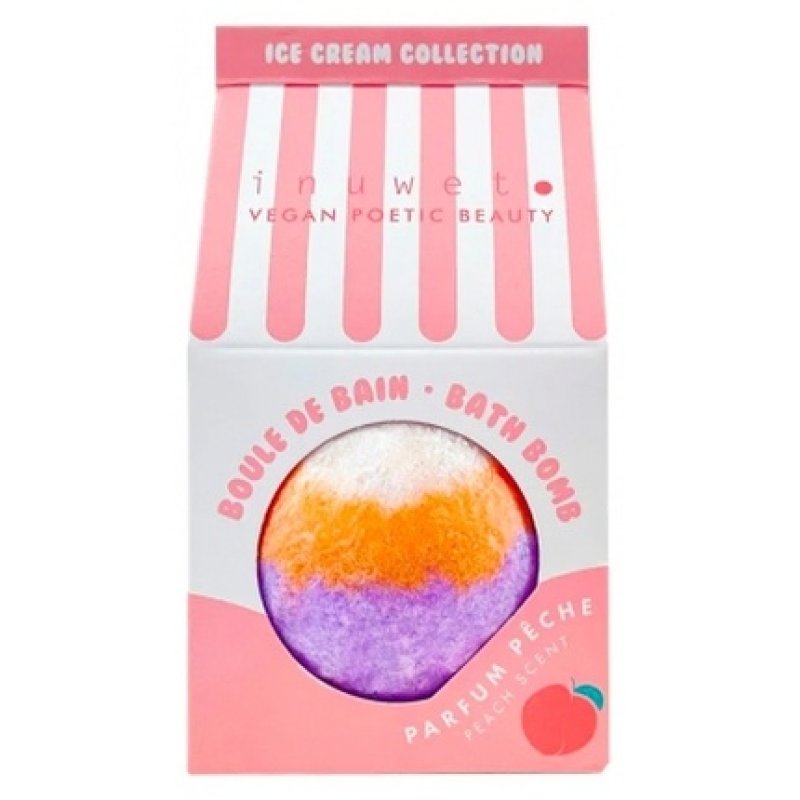 Inuwet Bath Ball 120 G Peach Fragrance