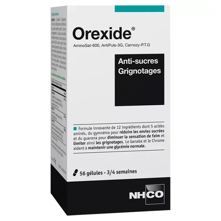 Nhco Nutrition Orexide Antisugar Snacks 56 Capsules