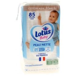 Lotus Baby Clean Skin 85 Cotton Pads Gentle And Soft For Baby's Skin