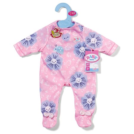 Zapf BABY born Strampler Blumen 43cm