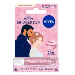 Nivea Bridgerton Edition Lip Care Balm Rose Meringue 48g