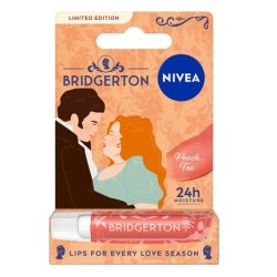 Nivea Bridgerton Edition Caring Lip Balm Peach Tea 48g