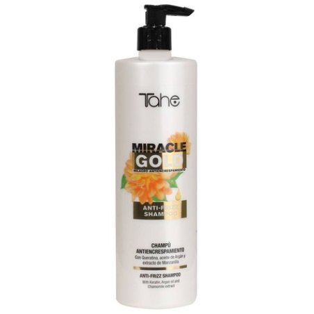 Tahe Miracle Gold Shampoo Antifrizz 1000ml Professional Hair Care