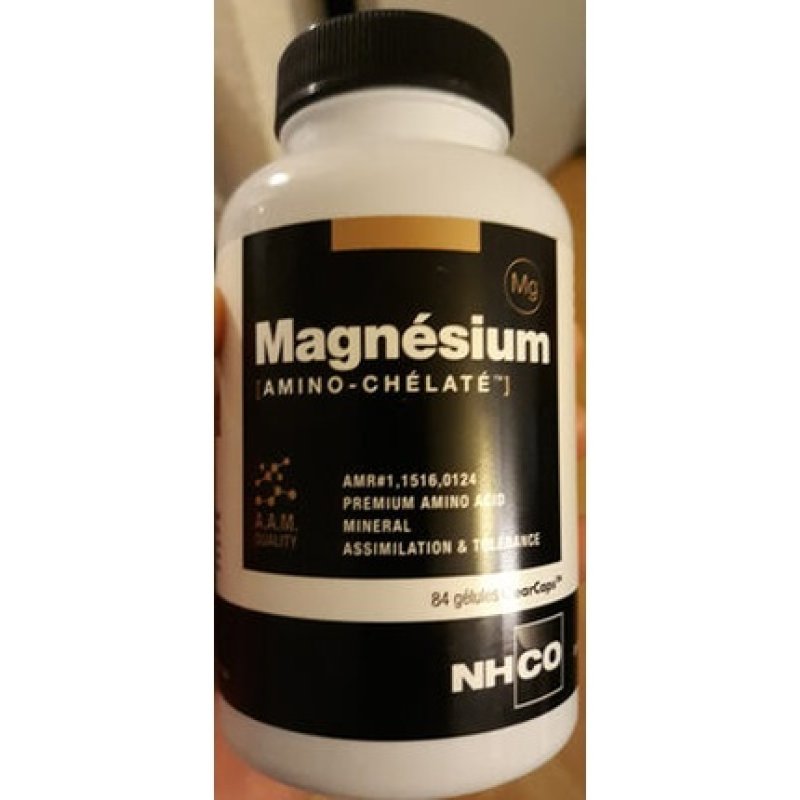 Nhco Nutrition Magnesium Amino Chelate 84 Capsules