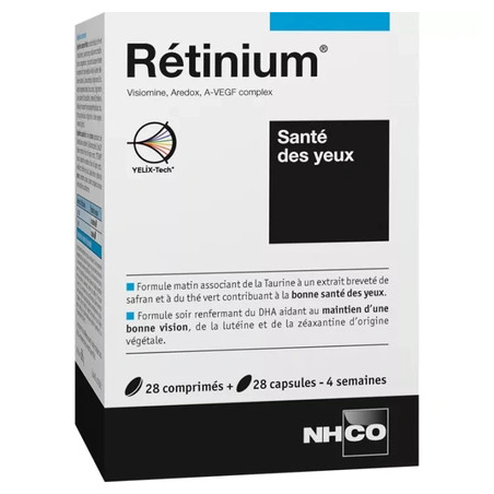 Nhco Retinium Eye Health 28 Tablets 28 Capsules